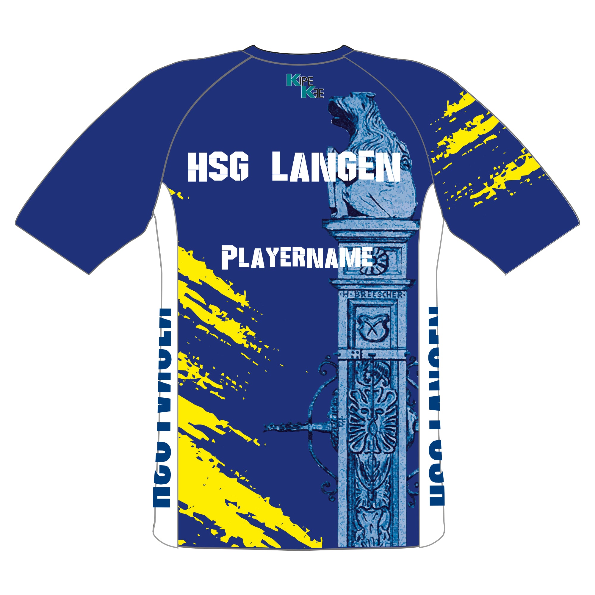 Warm Up Kurzarm Shirt - mit Initialen u. Playername | Herren, Damen & Kinder