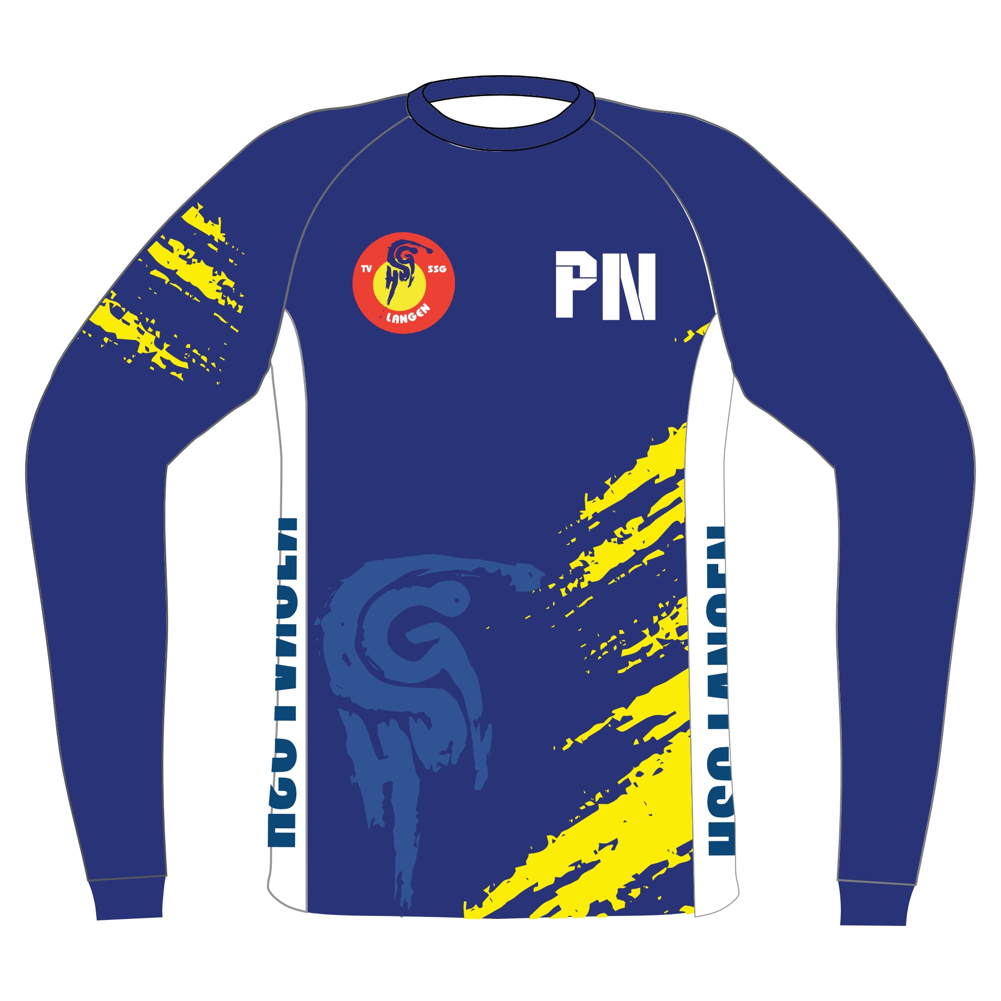 Longsleeve mit Playername | Herren, Damen & Kinder
