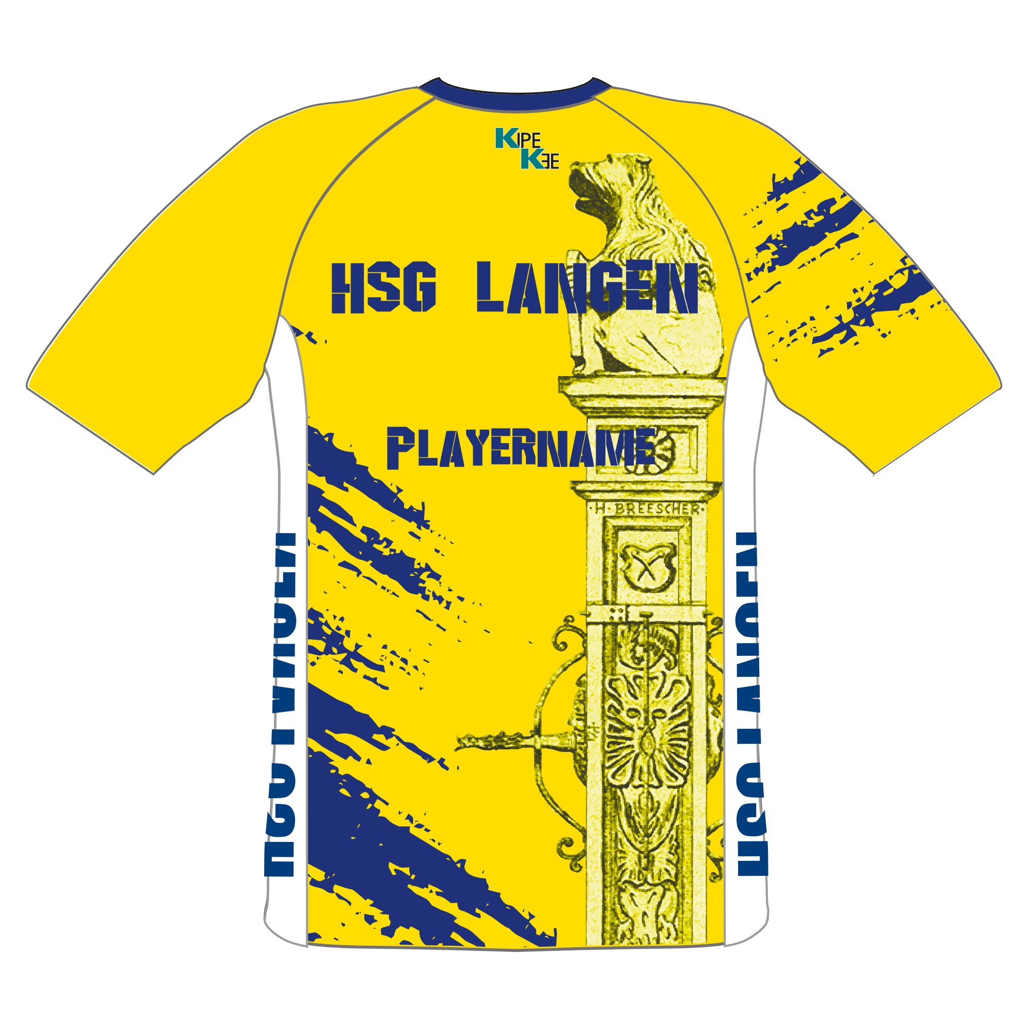 Warm Up Kurzarm Shirt - mit Initialen u. Playername | Herren, Damen & Kinder