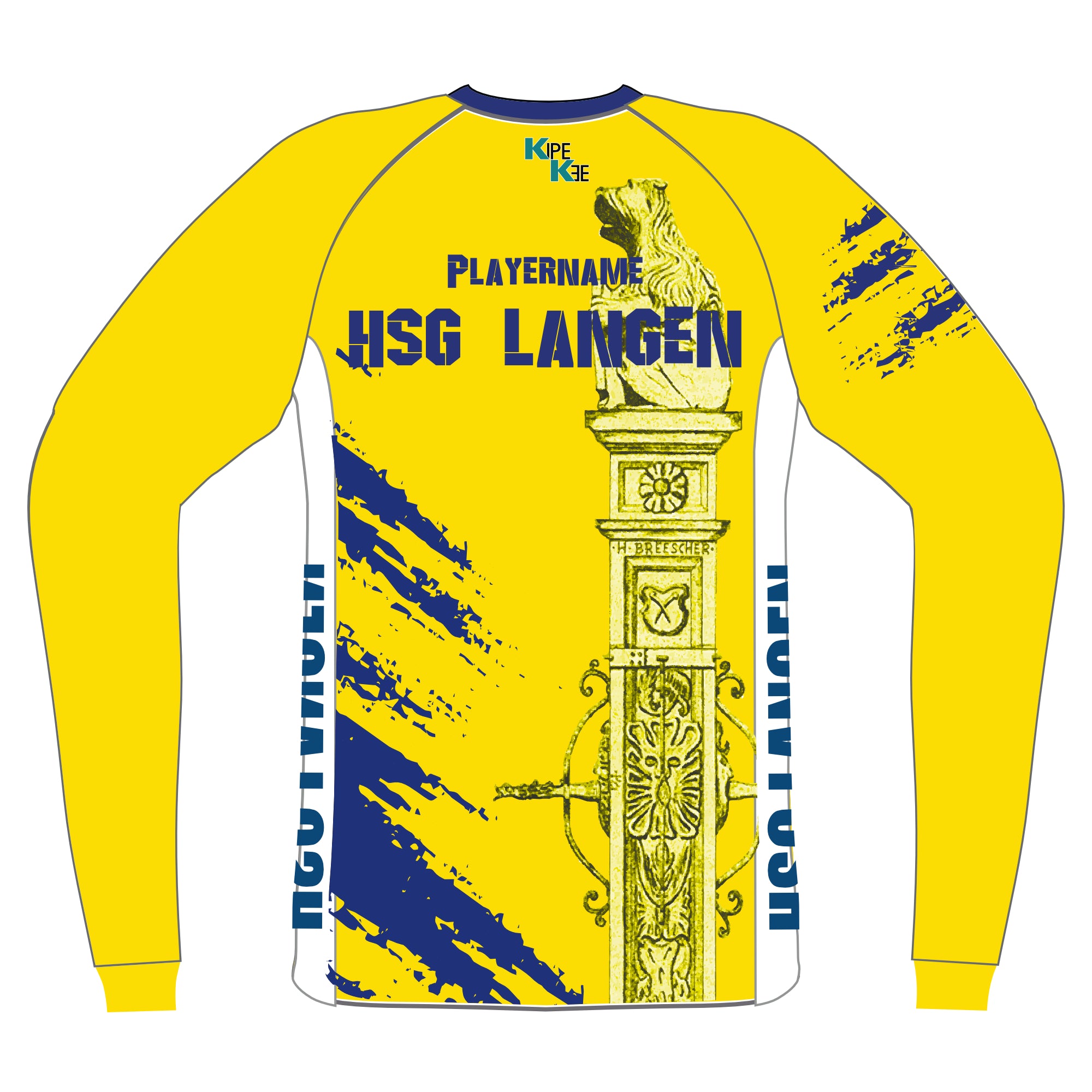 Longsleeve mit Playername | Herren, Damen & Kinder