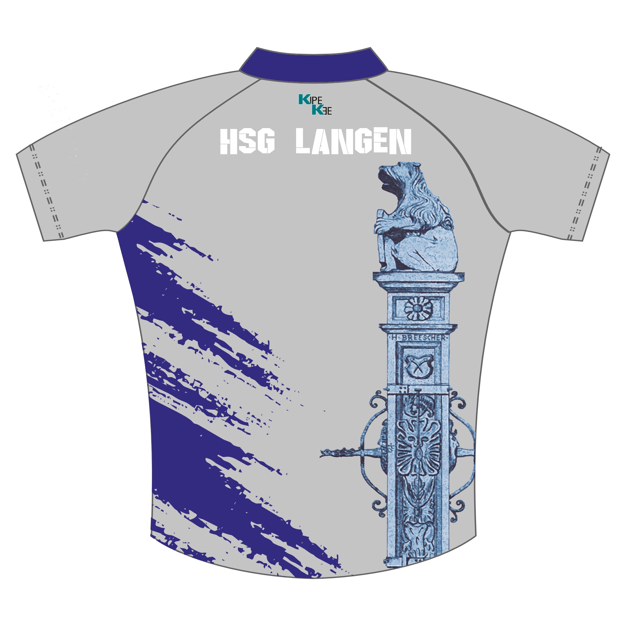 Polo-Shirt mit Kragen - und Initialen | Herren, Damen & Kinder