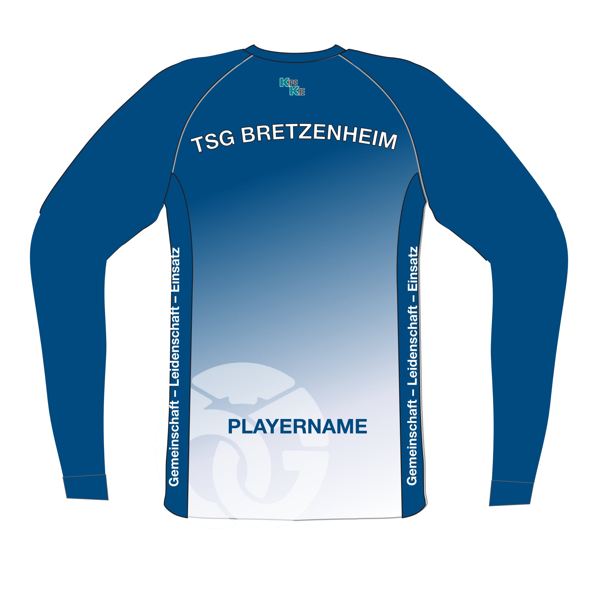 Longsleeve Blau - Basic | Herren, Damen & Kinder