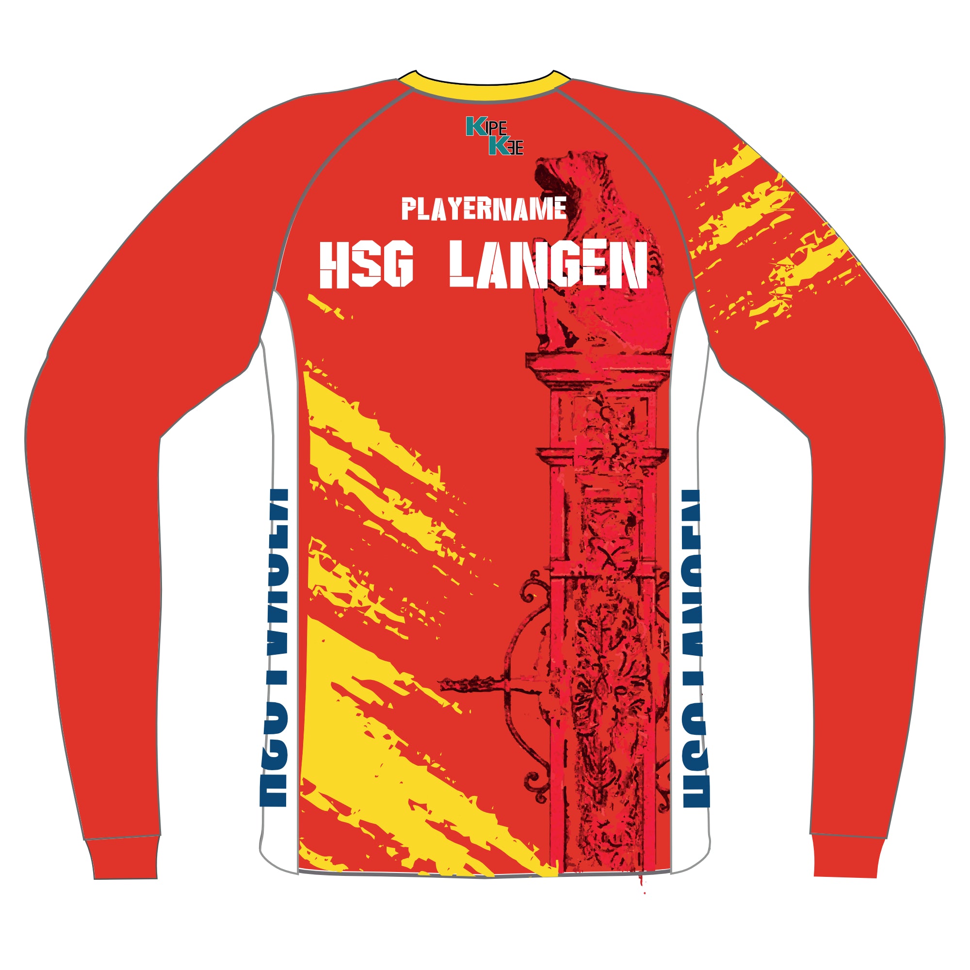 Longsleeve mit Playername | Herren, Damen & Kinder