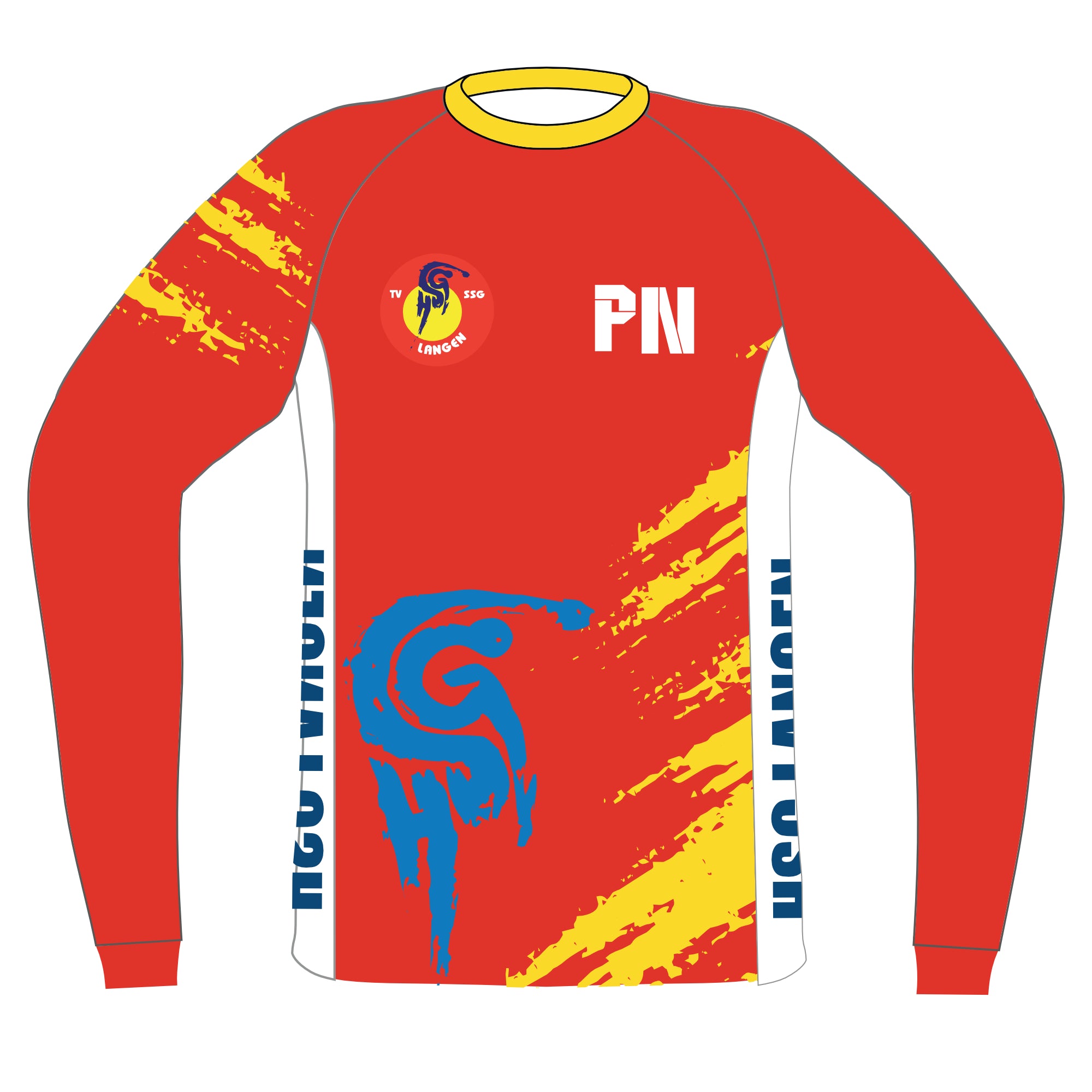 Longsleeve mit Playername | Herren, Damen & Kinder