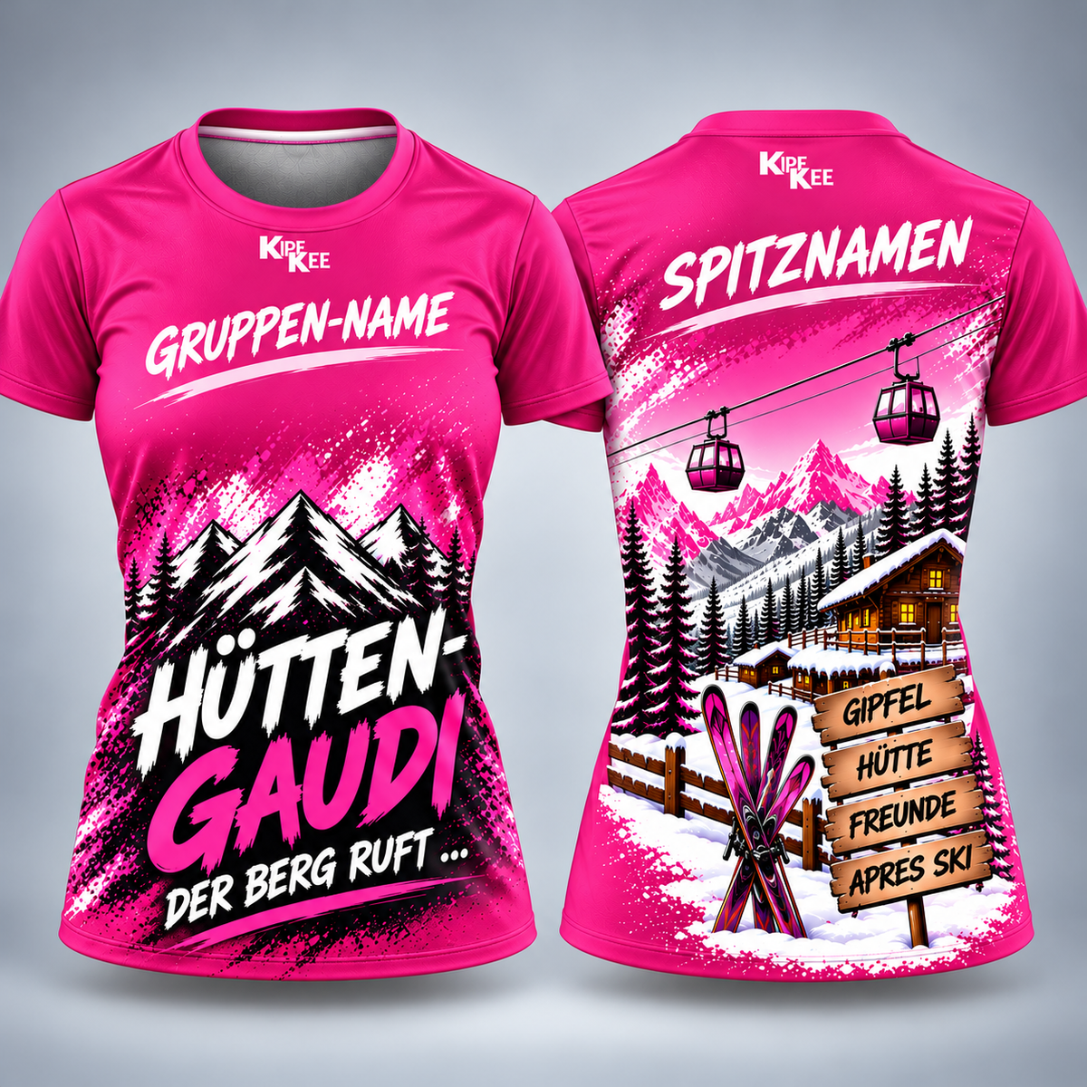 Party People - Shirt Hütten Gaudi | Women