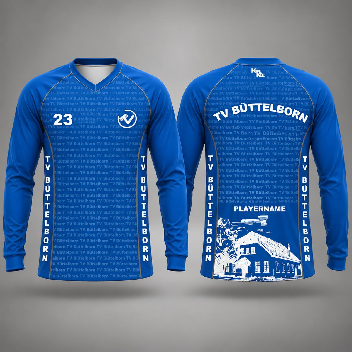 Longsleeve Blau