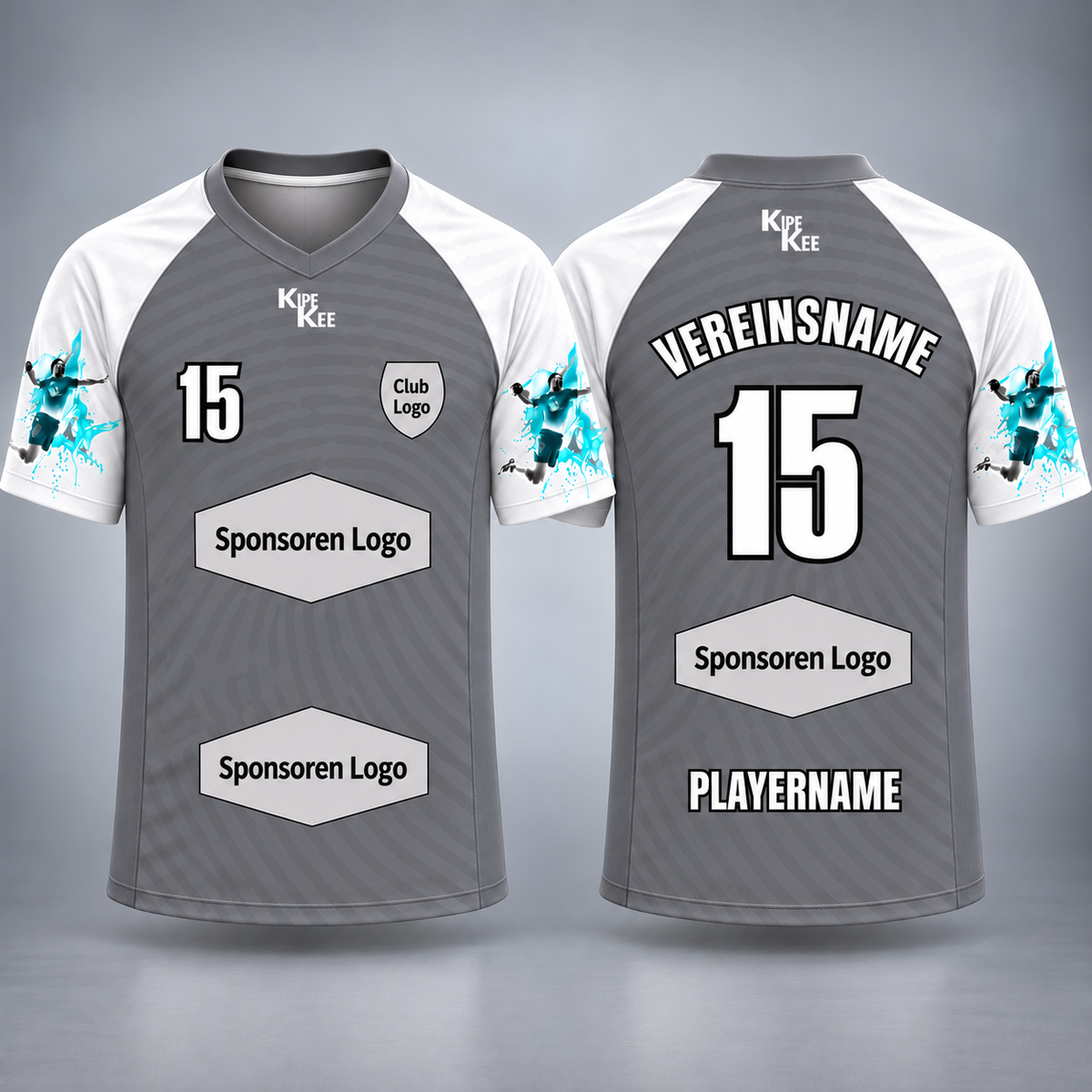Trikot Danmark - V-Neck | Herren, Kinder