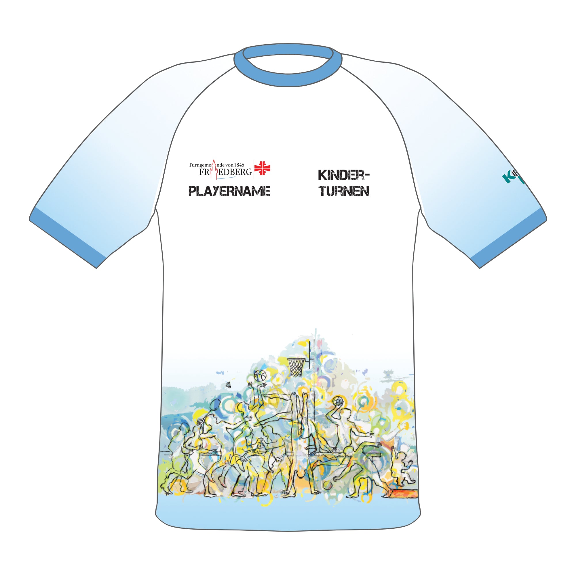 Kinderturnen Trikot - Basic | Herren, Damen & Kinder