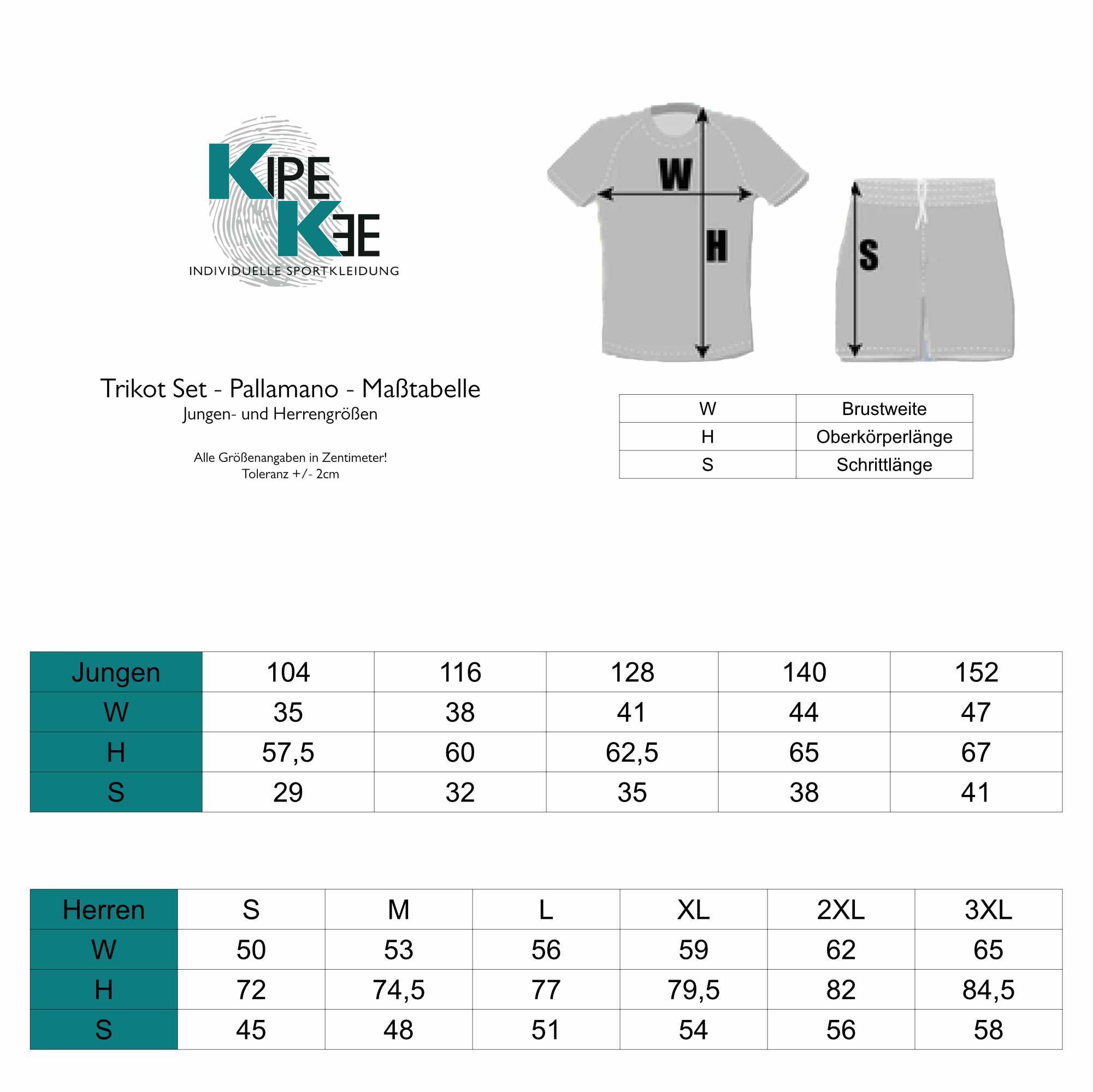 Trikot-Set Pallamano Away 2026