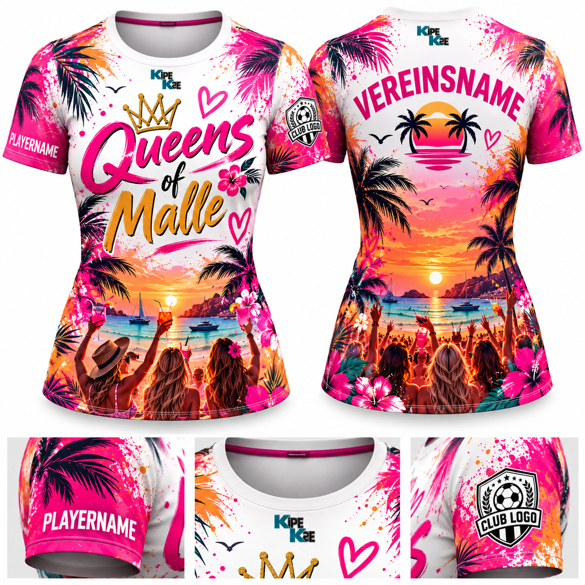 Party People  - Shirt Malle | Women